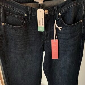 Market & Spruce Indigo Straight Leg Jeans